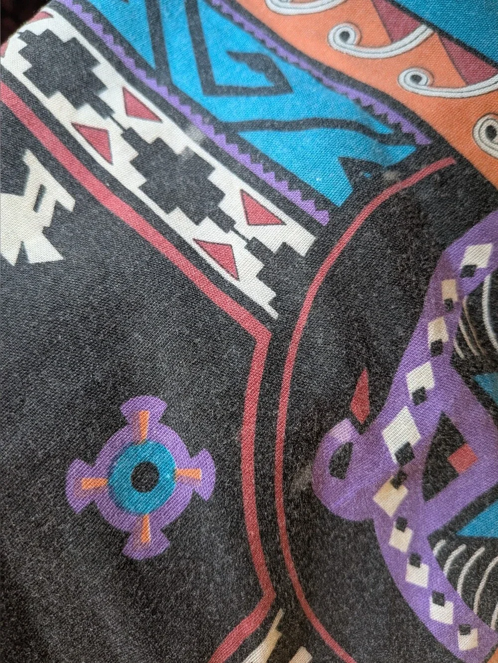 Vintage Square Southwestern Bandana